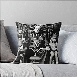 Aleister Crowley Throw Pillow