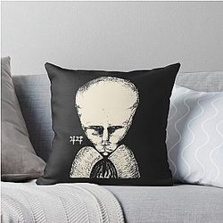 Aleister Crowley Throw Pillow