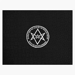 Thelema Aleister Crowley Symbol Jigsaw Puzzle