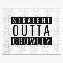 Straight Outta Crowley Texas Jigsaw Puzzle