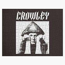 Aleister Crowley Occultist Vintage-Style Design Jigsaw Puzzle