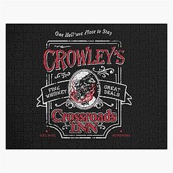 Aleister Crowley Crossroads Inn Jigsaw Puzzle
