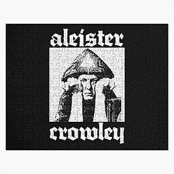 Aleister Crowley Occultist Vintage-Style Jigsaw Puzzle