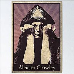 Aleister Crowley Poster