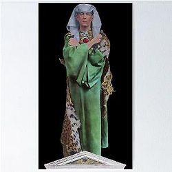 Aleister Crowley as Osiris poster