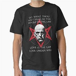 Aleister Crowley Do What Thou Wilt Classic T-Shirt