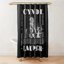 Art Cyndi Lauper Shower Curtain