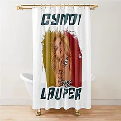Art Cyndi Lauper Shower Curtain