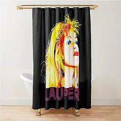 Art Cyndi Lauper Shower Curtain