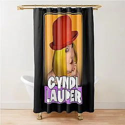 Cyndi Lauper Shower Curtain