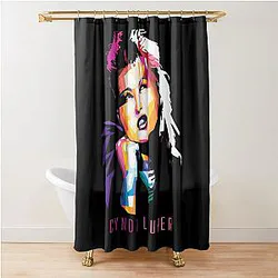 Art - Cyndi Lauper Shower Curtain