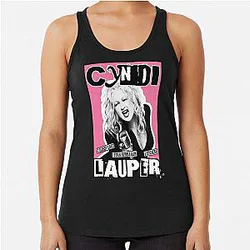 Art Cyndi Lauper Racerback Tank