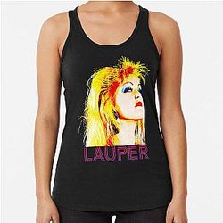 Art Cyndi Lauper Racerback Tank