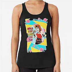 Art Cyndi Lauper Racerback Tank Top