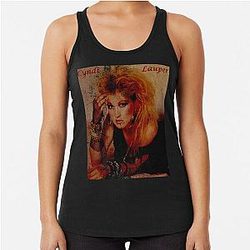 Art Cyndi Lauper Racerback Tank