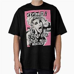 80s cyndi lauper pop art oversized T-Shirt