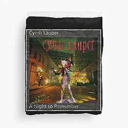 Art Cyndi Lauper Duvet Cover