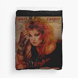 Art Cyndi Lauper Duvet Cover