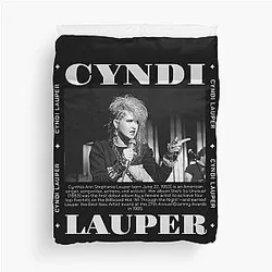 Art Cyndi Lauper Duvet Cover