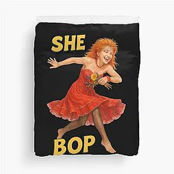 Art Cyndi Lauper Duvet Cover