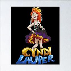 Art Cyndi Lauper Poster