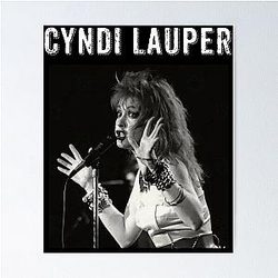 Art Cyndi Lauper Poster