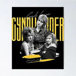 Art Cyndi Lauper Poster