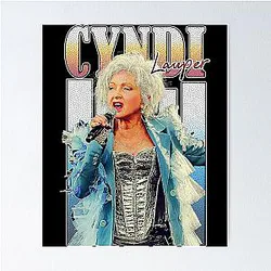 Art Cyndi Lauper Poster