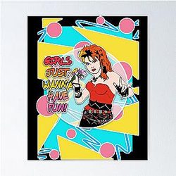Art by Cyndi Lauper Poster