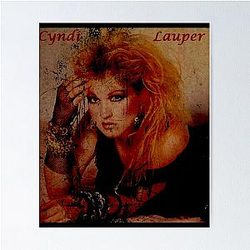 Art Cyndi Lauper Poster