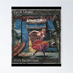 Art Cyndi Lauper Poster