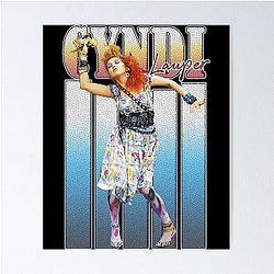 Art Cyndi Lauper Poster