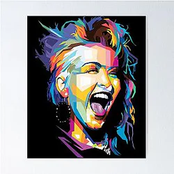 Art Cyndi Lauper Poster