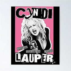 Art Cyndi Lauper Poster