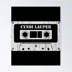 Art Cyndi Lauper Poster
