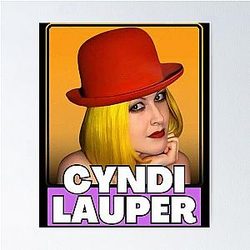 Art Cyndi Lauper Poster