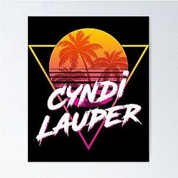 Art by Cyndi Lauper Poster
