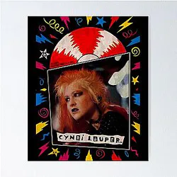 Art Cyndi Lauper Poster