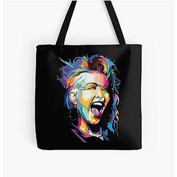 Art Cyndi Lauper All Over Print Tote Bag