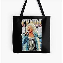 Art by Cyndi Lauper All Over Print Tote Bag