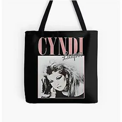 Cyndi Lauper All Over Print Tote Bag
