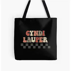 Art Cyndi Lauper All Over Print Tote Bag