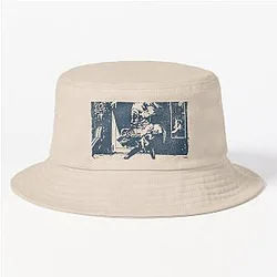 80s Cyndi Lauper Pop Art Bucket Hat