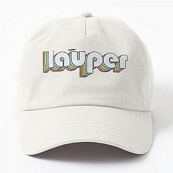 80s cyndi lauper pop art Dad Cap