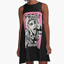 Cyndi Lauper Bubble Gum Pack A-Line Dress