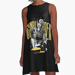 Art - Cyndi Lauper A-Line Dress