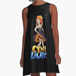 Art Cyndi Lauper A-Line Dress