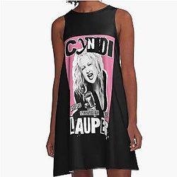Art by Cyndi Lauper A Line Dress