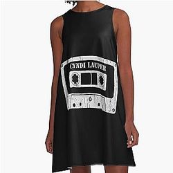 Art Cyndi Lauper A-Line Dress