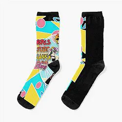Art. Cyndi Lauper Socks